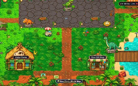 Screenshot of Dino Park